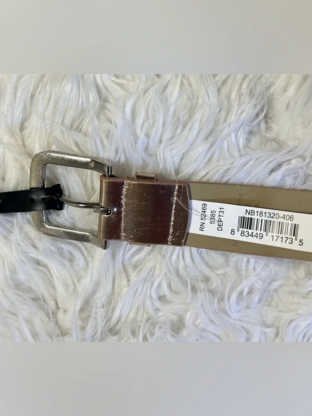 No Boundaries Rose Gold Studded Women's Belt